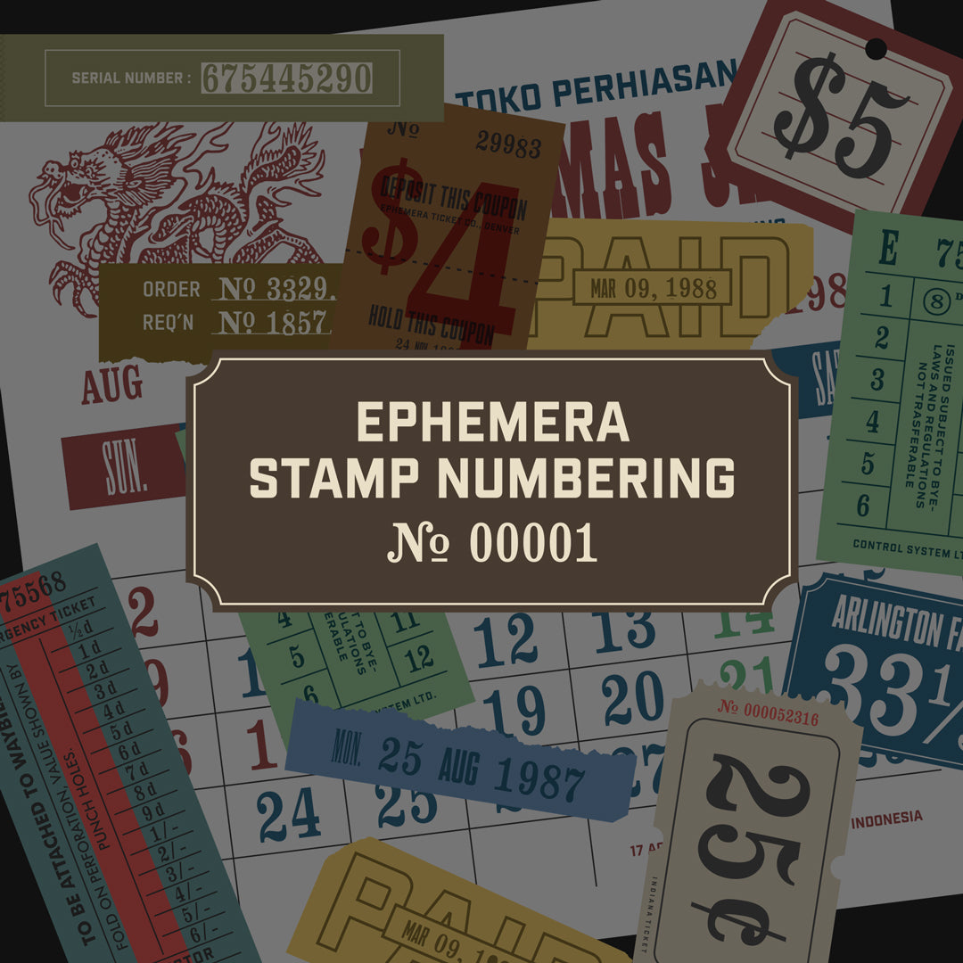 EFCO Stamp Numbering #1