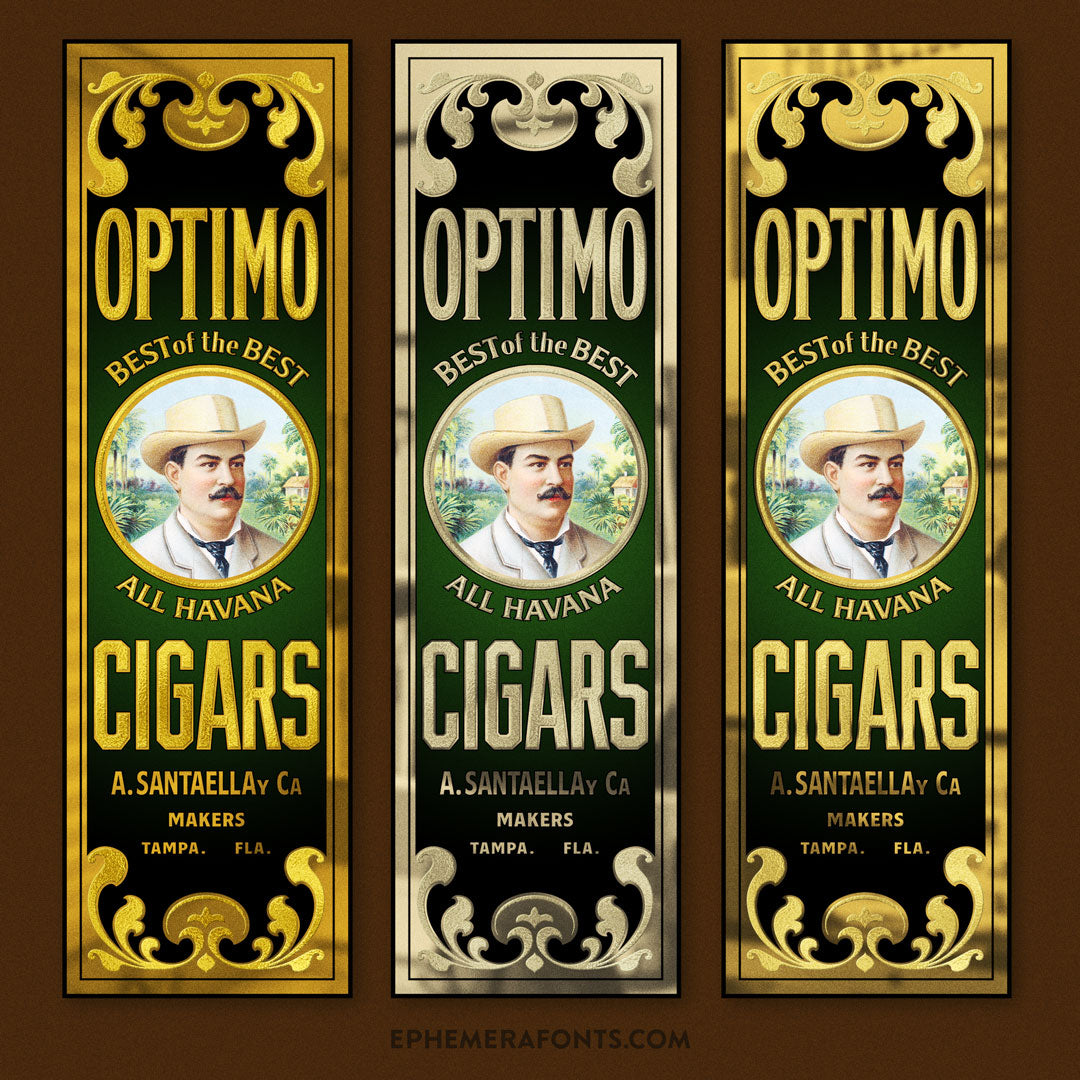 Optimo Cigar Sign