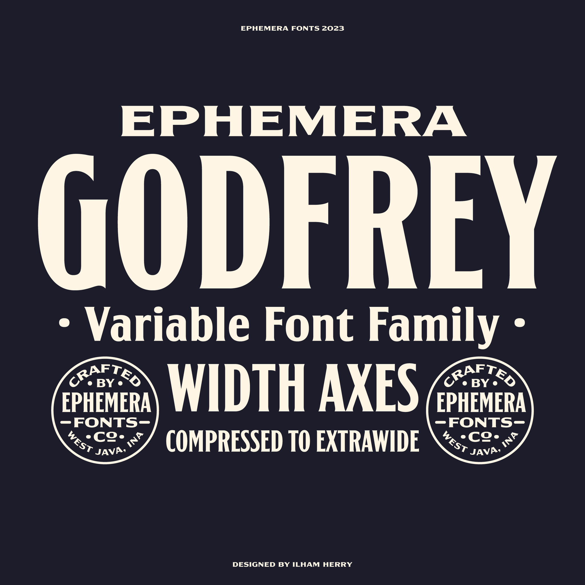 EFCO GODFREY Variable Font Family