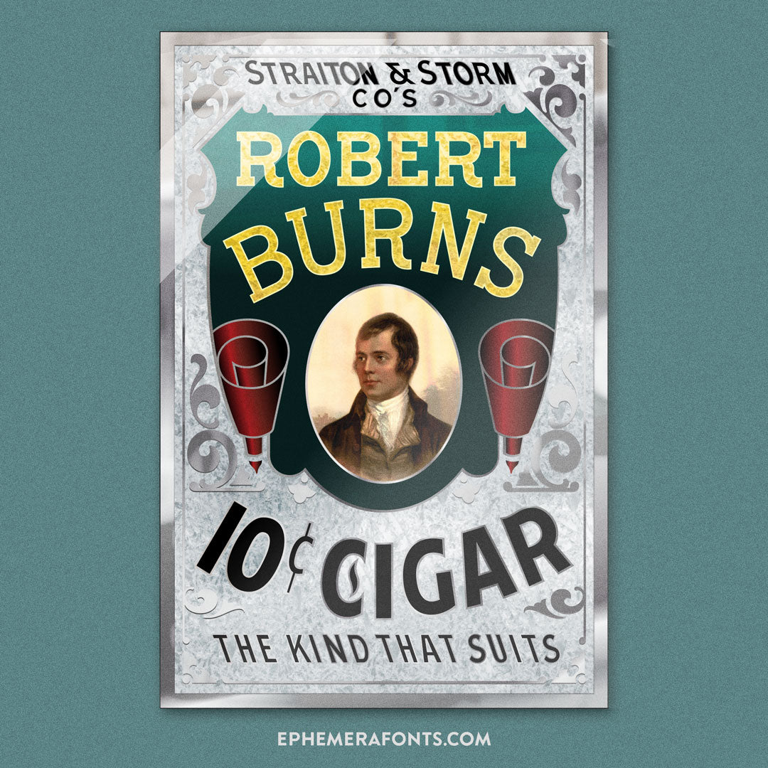 Robert Burns Cigars Template
