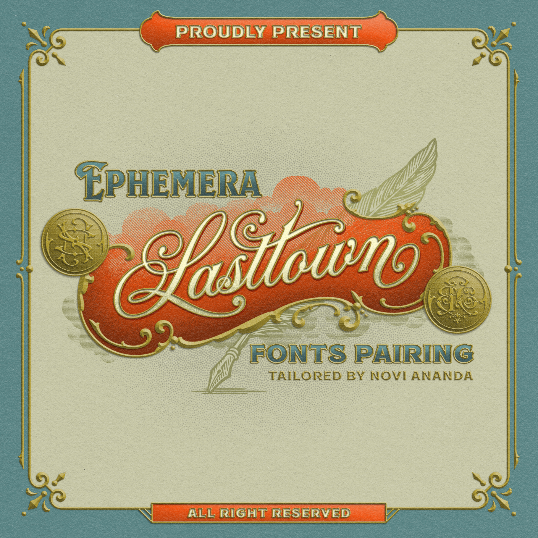 NS Lasttown Font + Extras