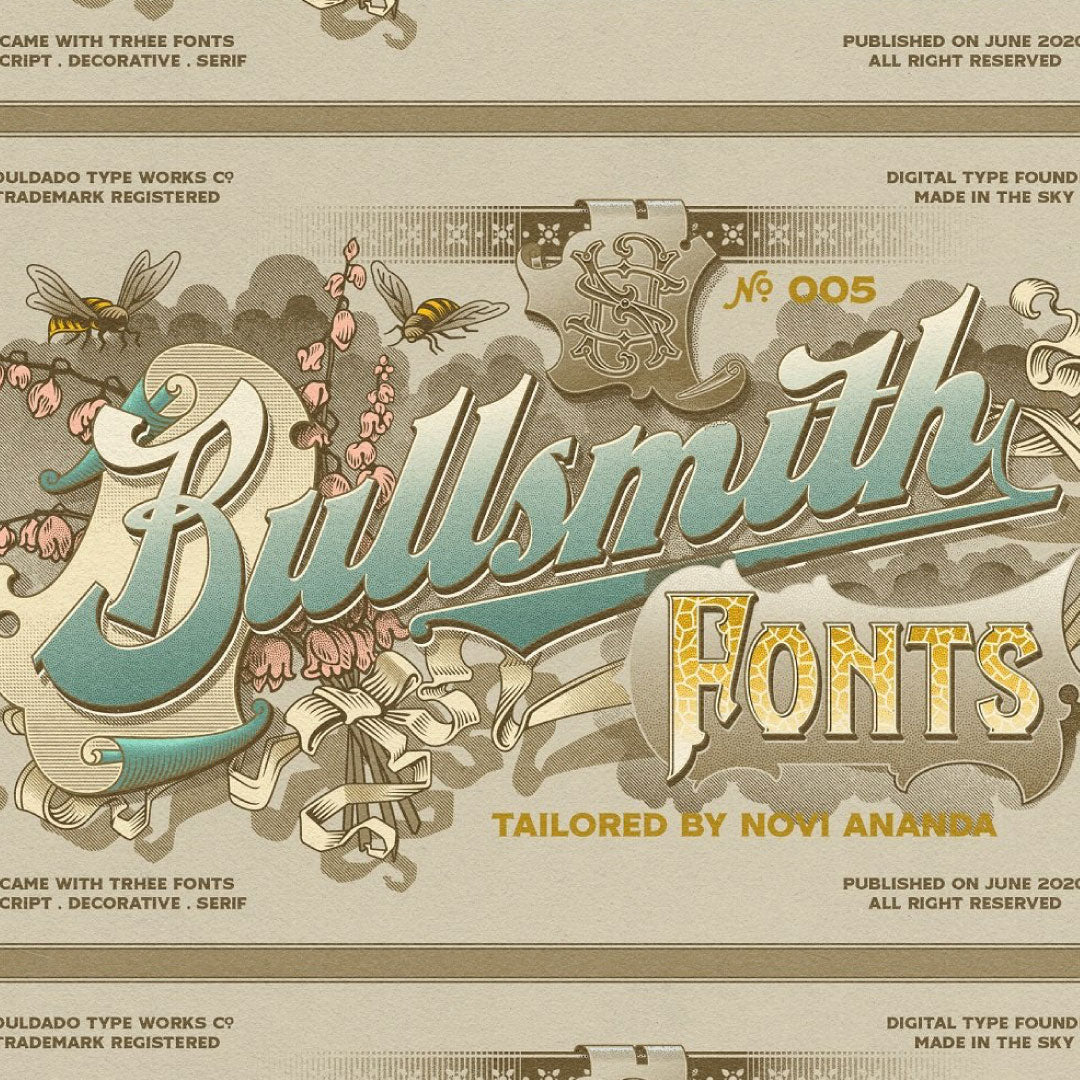Ephemera Bullsmith Fonts & Ornaments