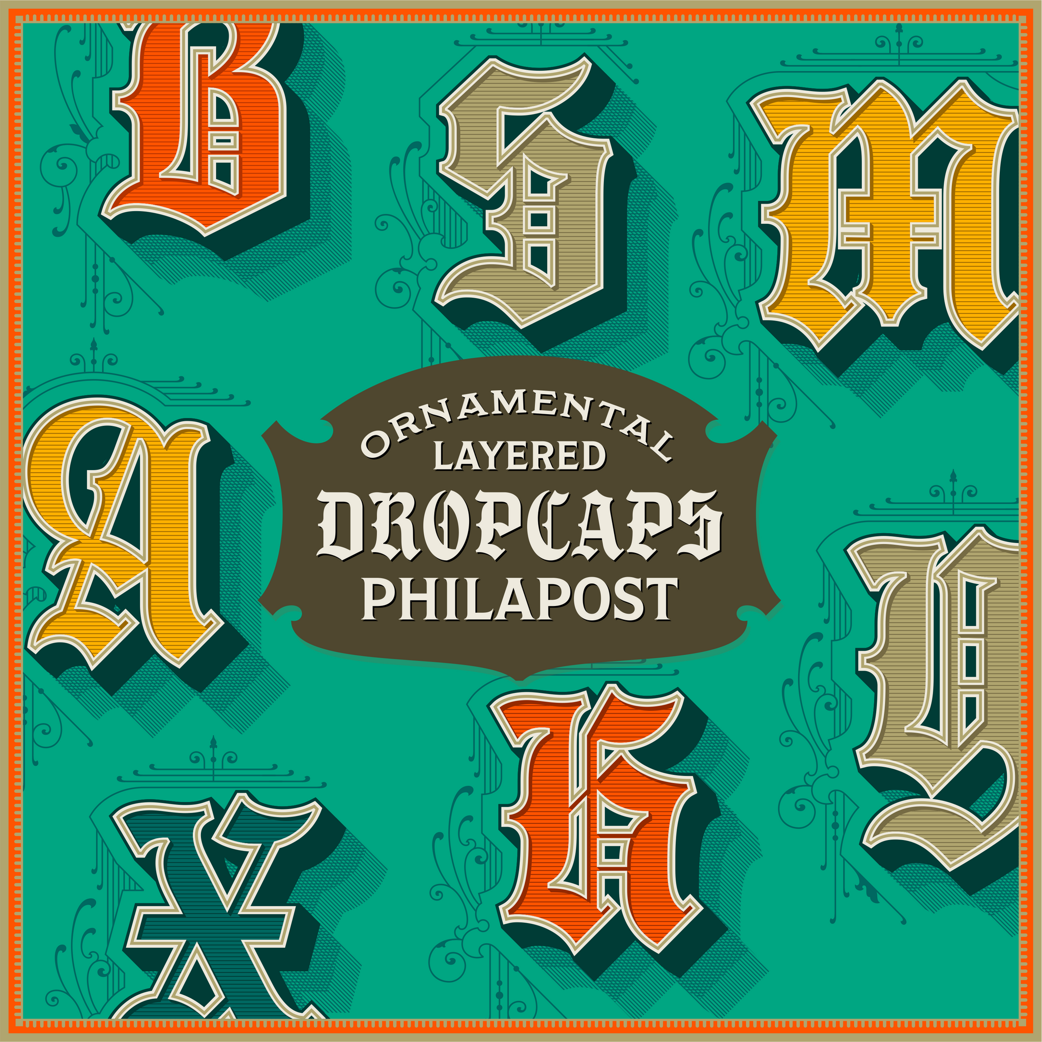 Philapost Dropcaps