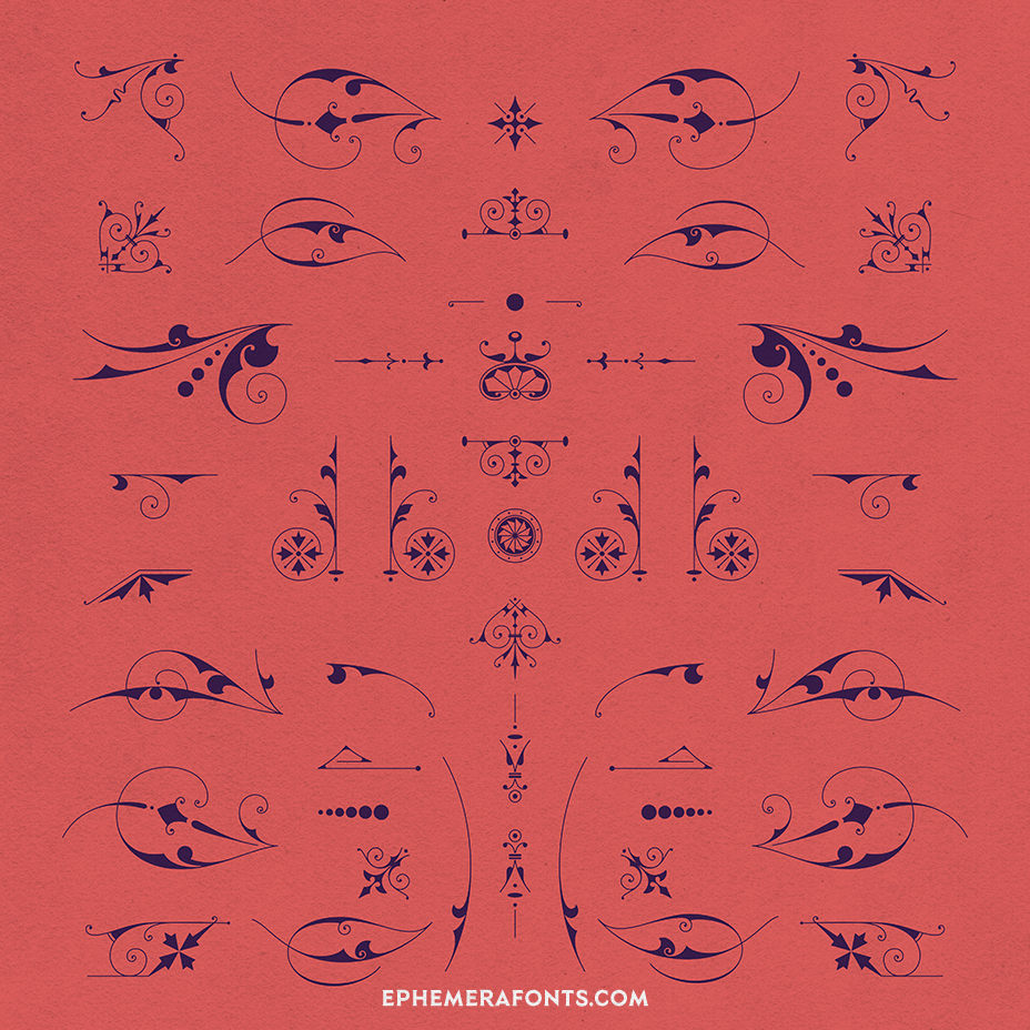 Ephemera Ornaments 05 | Ephemera Fonts