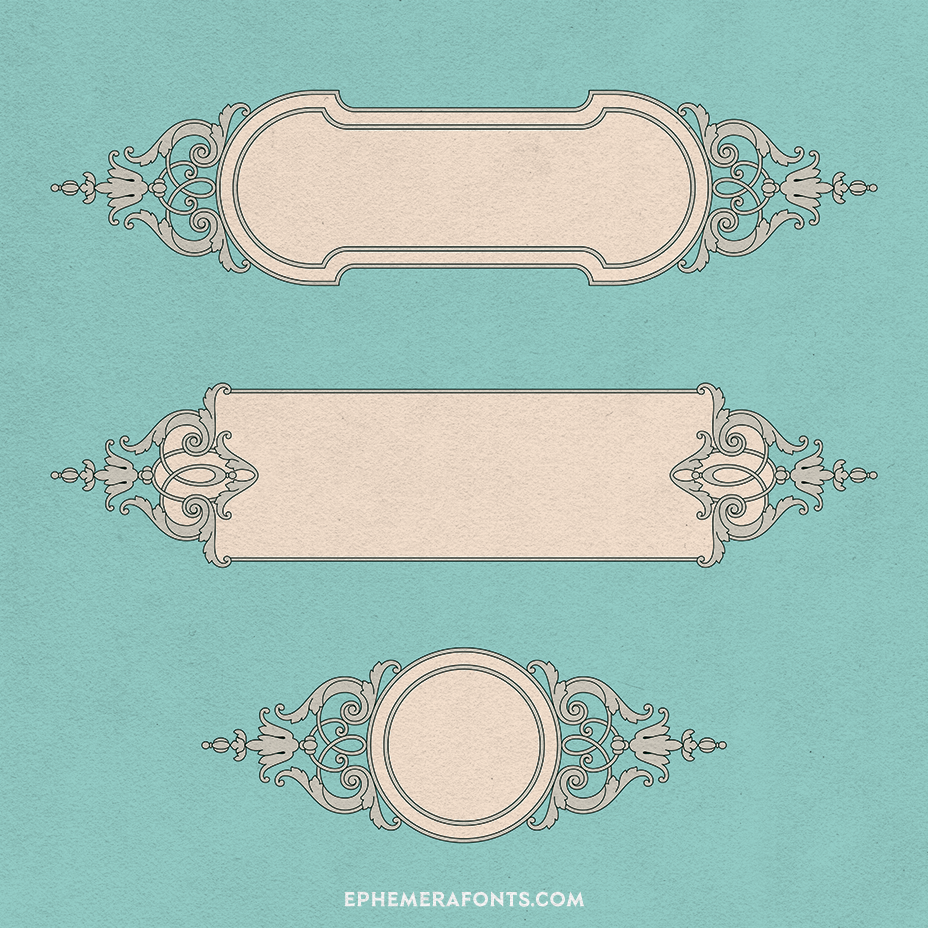 Ephemera Panels 37 | Ephemera Fonts